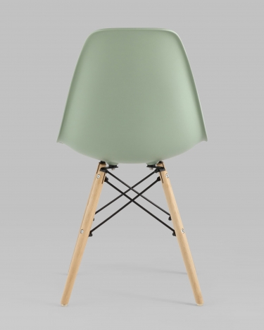 Стул Stool Group Style DSW 4 шт. Серо-зеленый