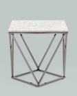 Журнальный столик Stool Group Авалон 6161 black Серый мрамор
