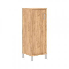 Стеллаж с дверью ДСП Skyland В421.6 L Дуб Бофорд