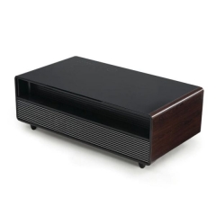 Умный кофейный столик с холодильником Eureka EUREKA TB135, Walnut+Black