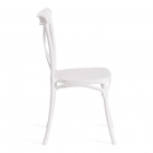 Стул Tetchair CROSS mod. PL24 / 1 шт. в упаковке пластик, 48 х 58 х 89 см, White белый 11954
