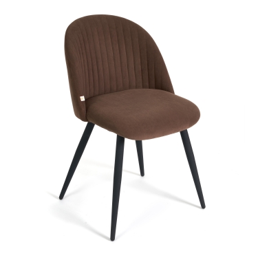 Стул Tetchair Melody флок , коричневый