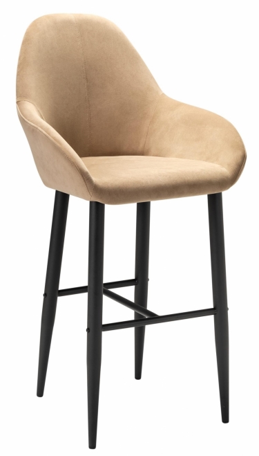 Стул R-home Kent бар Diag beige/черный