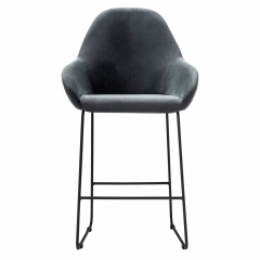 Стул R-home Kent полубар Diag grey/Линк