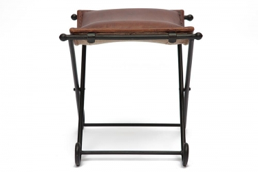 Стул Tetchair Secret De Maison FLEX mod. M-1931 металл/кожа буйвола, 45 х52 х46см, коричневый