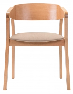 Кресло R-home Dalia Beige/Натур