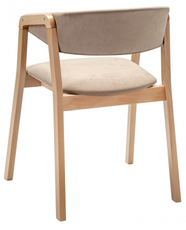 Кресло R-home Dalia Soft Beige/Натур