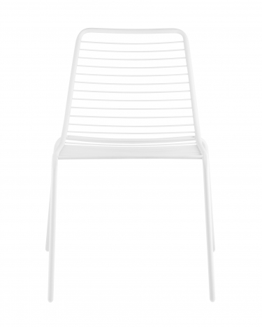 Стул Stool Group Дели металл Белый