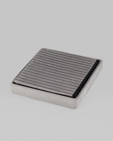 Пуф складной с ящиком Stool Group Store Square Серый