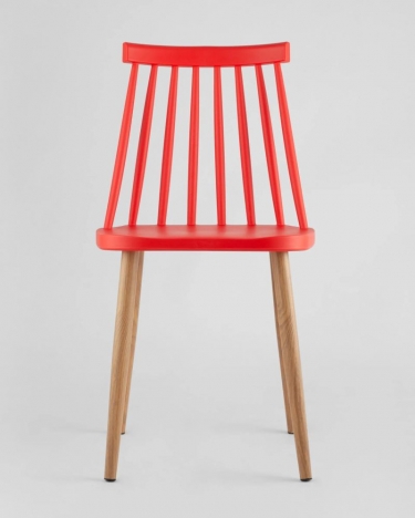 Стул Stool Group Морган пластиковый красный 4 шт