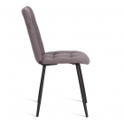 Стул обеденный Tetchair Asti флок , 47х54х86, серый, 29