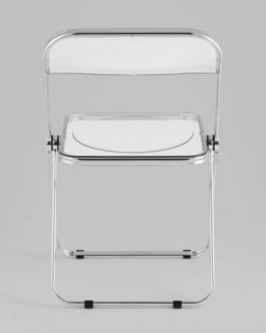 Стул Stool Group Fold Clear складной прозрачный