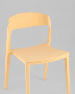 Стул Stool Group Moris пластик бледно-желтый
