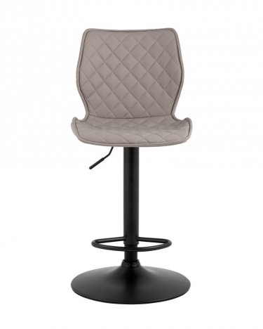 Стул барный Stool Group Dome экокожа серый