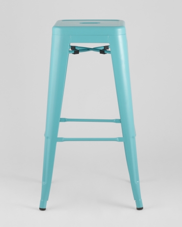 Стул барный Stool Group Tolix Голубой матовый