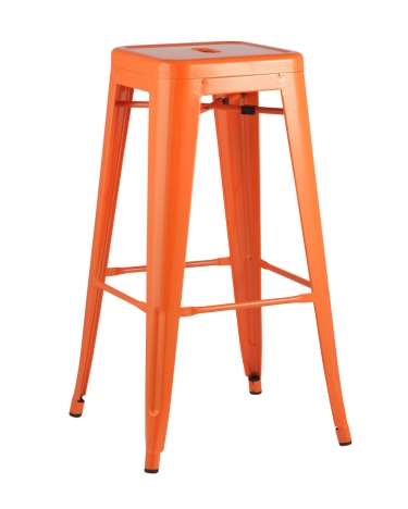 Стул барный Stool Group Tolix Оранжевый
