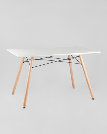 Стол Stool Group Eames DSW Rectangle Белый