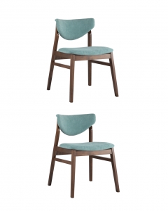 Комплект из двух стульев Stool Group RAGNAR 4 Синий