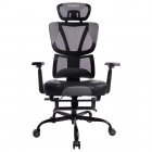 Геймерское кресло BRABIX BRABIX PREMIUM Venom GM-530 черное/серое