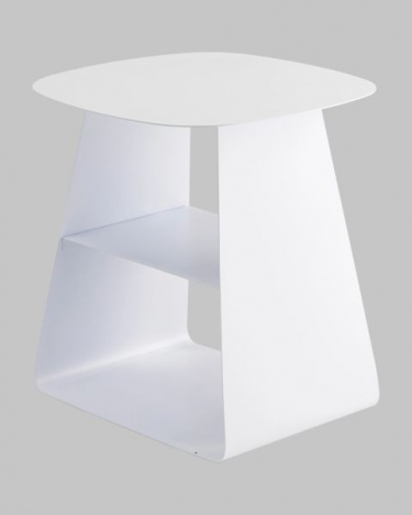 Журнальный столик Stool Group Leyre металл белый