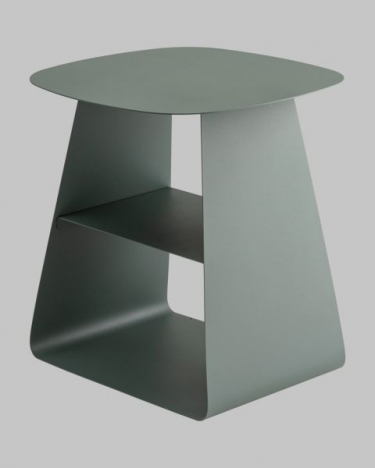 Журнальный столик Stool Group Leyre металл зеленый
