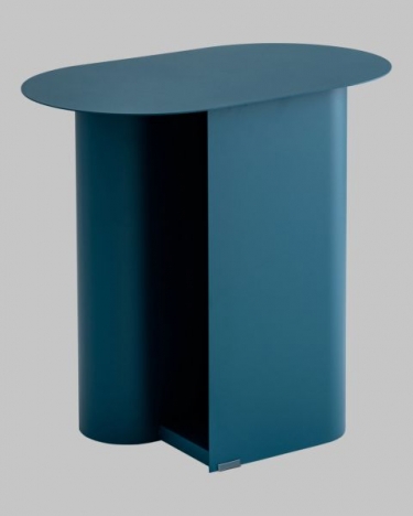Журнальный столик Stool Group Yvaine металл синий