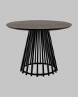 Стол обеденный Stool Group Daphne 10075 см темное дерево