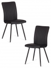 Стул обеденный Tetchair Monte Carlo 2 шт. в упаковке TREND, экокожа , черная, 49х51х93 см