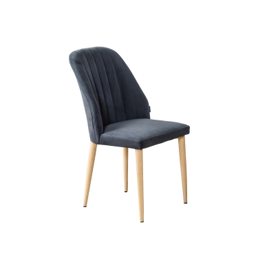 Стул R-home Alen Diag grey_нат.дуб