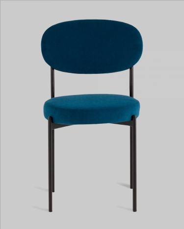 Стул Stool Group Бриф DD велюр синий 4 шт.