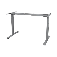 Подстолье для стола с электроприводом и регулировкой высоты Stool Group 2 мотора, память 4 уровня высоты, серый