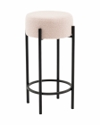 Стул барный Stool Group Беккет букле бежевый