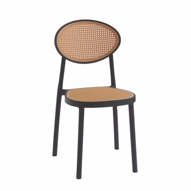 Стул Stool Group Junie пластиковый черный