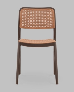 Стул Stool Group Yona пластиковый коричневый