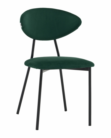 Стул обеденный Stool Group Квинси велюр зеленый
