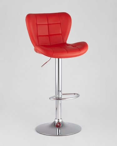 Барный стул Stool Group PORSCHE экокожа Красный