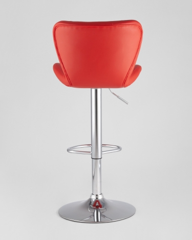 Барный стул Stool Group PORSCHE экокожа Красный