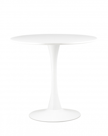 Стол Tulip D80 Белый