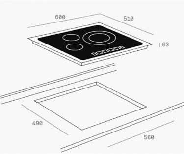 Варочная панель Easy Teka TB 6315