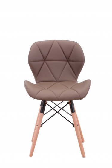 Стул Stool Group Бон экокожа Коричневый