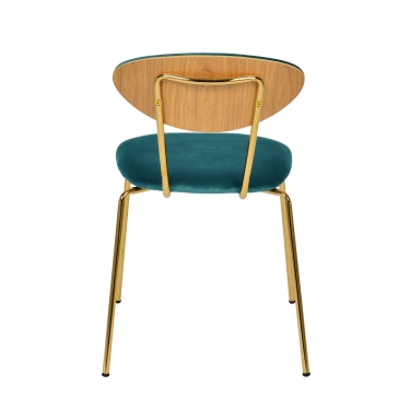 Стул Stool Group Ники велюр Синий