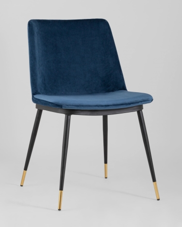 Стул Stool Group Мелисса велюр Синий