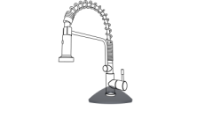 Подставка под кран Kit Kraken TRIANGLE Kit Kraken ПодставкаПодКранTRIANGLEGR