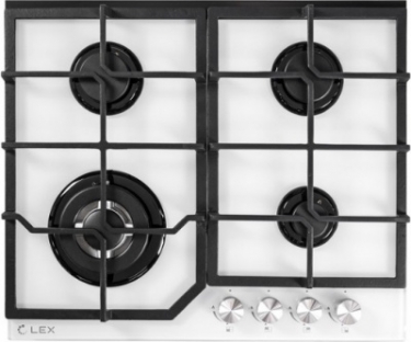 Газовая варочная панель Lex Lex GVG 640-1 WH белый