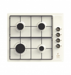 Газовая варочная панель Lex Lex GVE 6044-1 C IV LIGHT белый антик