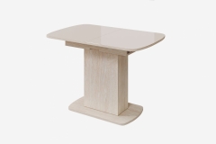 Стол Можгинский лесокомбинат Соренто-2 Дуб атланта/Ваниль глянец