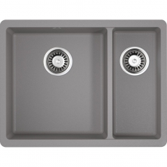 Мойка Omoikiri Omoikiri Kata 55-2-U-Gr Artgranit/Leningrad Grey