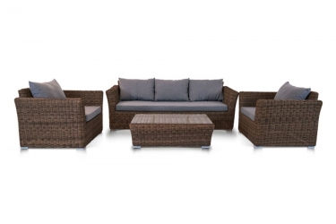 Лаунж-зона 4sis Капучино KS3С2T-4-SET brown