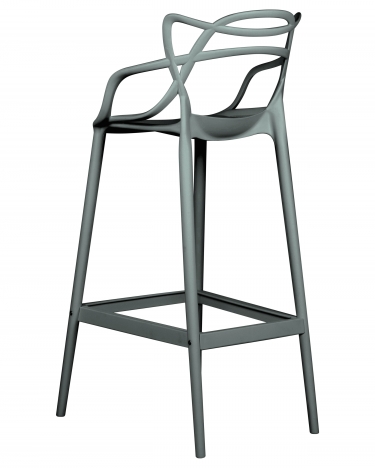 Стул барный DOBRIN DOBRIN MASTERS BAR Серый GR-04