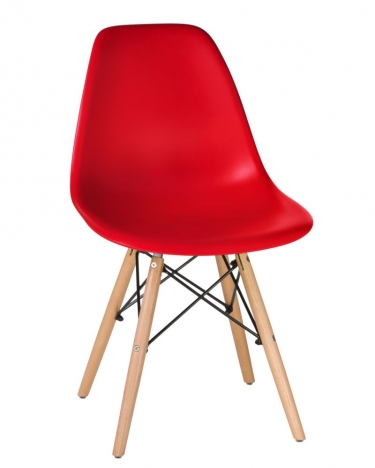 Стул обеденный DOBRIN DOBRIN DSW Красный R-02